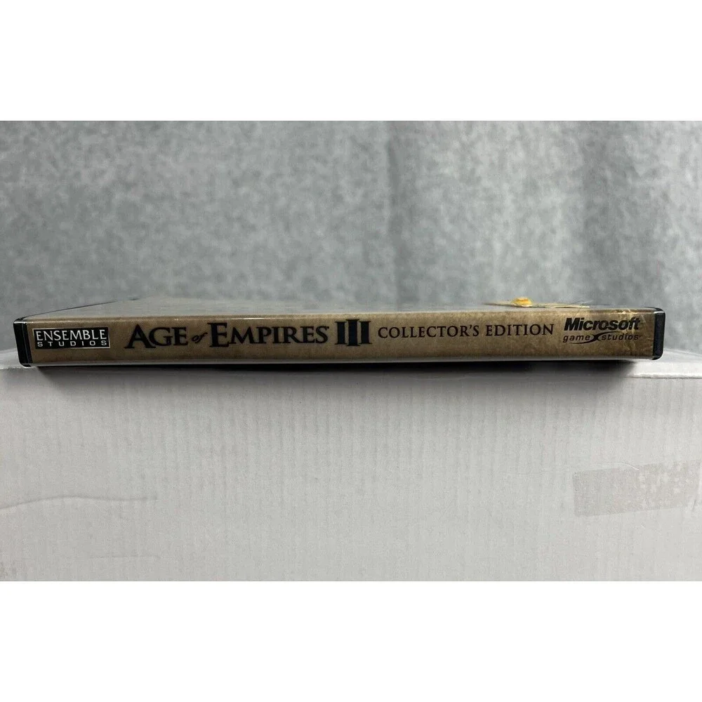 Vintage Age of Empires III The WarChiefs Collectors Edition PC Game Microsoft